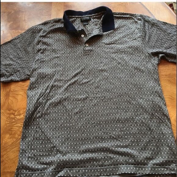 MEN’S KNIT Polo Dress Shirt - Picture 3 of 16